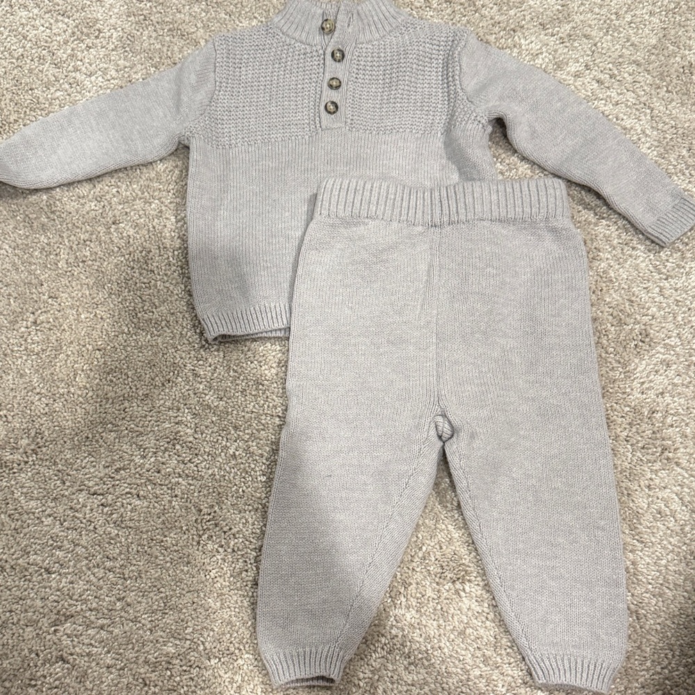 Nordstrom Gray Kids Matching Set